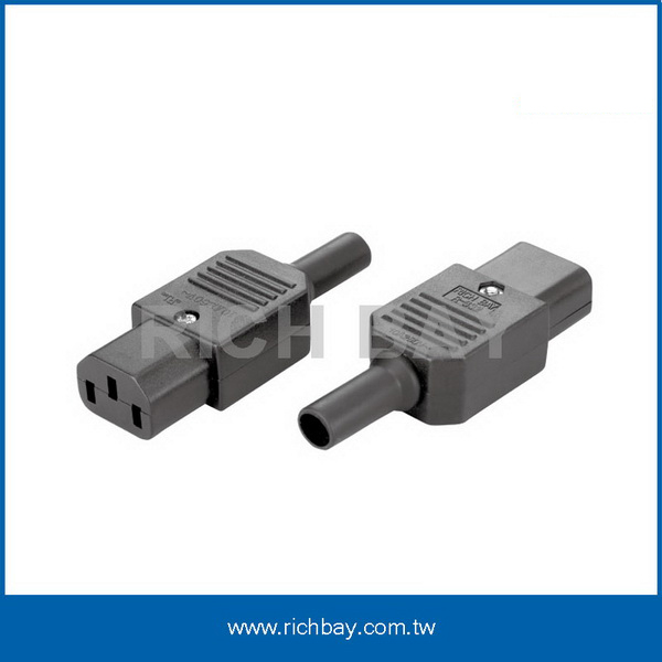 IEC C13 REWIREABLE PLUG 10A