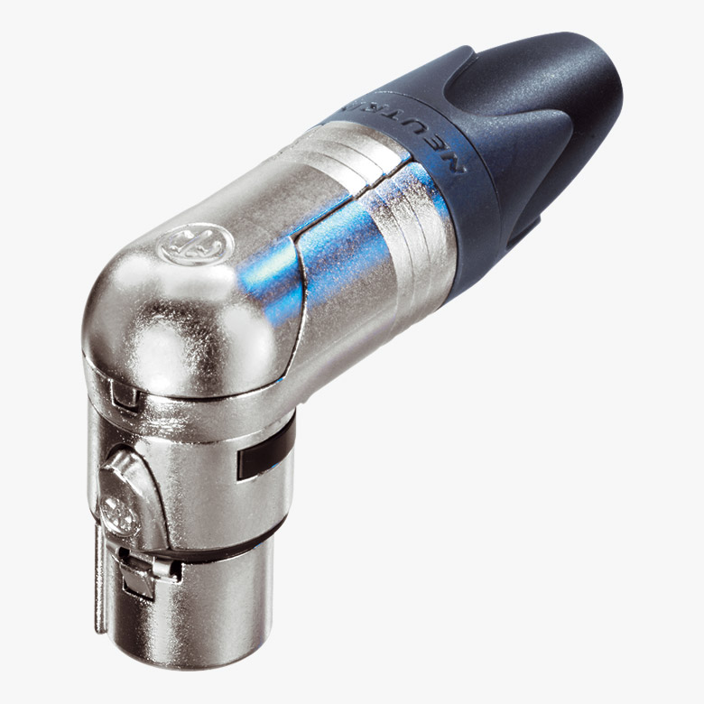 Neutrik NC3FRX XLR 3Pin Female Right Angled