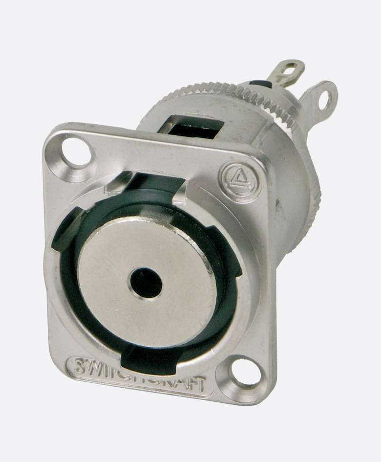 SWITCHCRAFT EH35MMMSC 3.5mm 2-pole jack socket Panel Connector