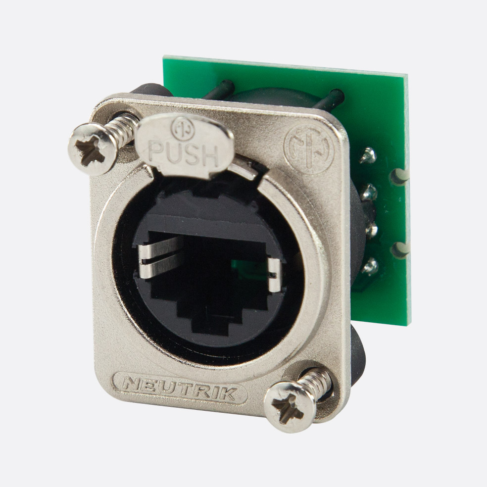 NEUTRIK NE8FDV-YK ETHERCON Panel mounting, Krone IDC termination