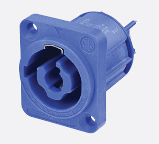 NEUTRIK NAC3MPXXA POWERCON Mains input panel connector, 20 Amp