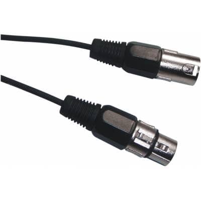 FX Lab DMX Lead 10m XLR 3 Pin Male to 3 Pin Female