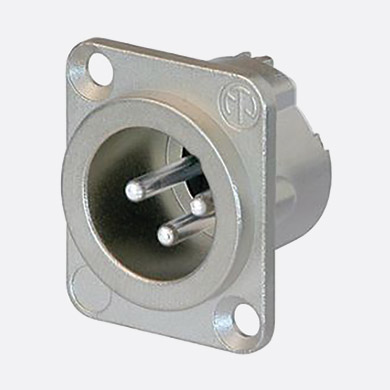 Neutrik NC3MD-LX XLR 3Pin Male Panel Connector
