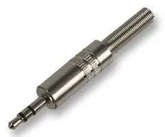 3.5mm Jack Plug, Stereo, Metal